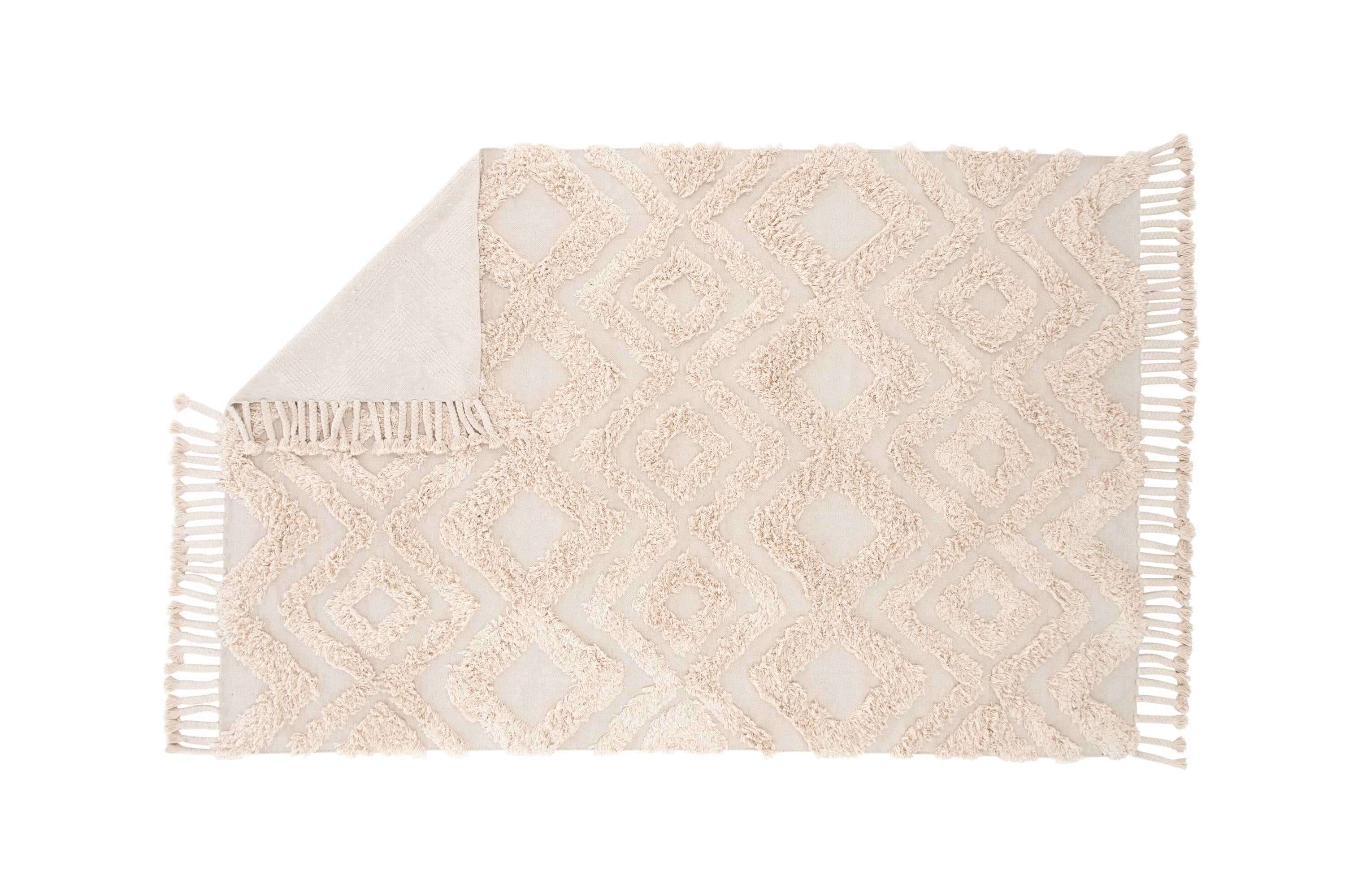 15995-557__02 Hilma Teppich Wohnzimmerteppiche Natur 300 x 200 Baumwolle