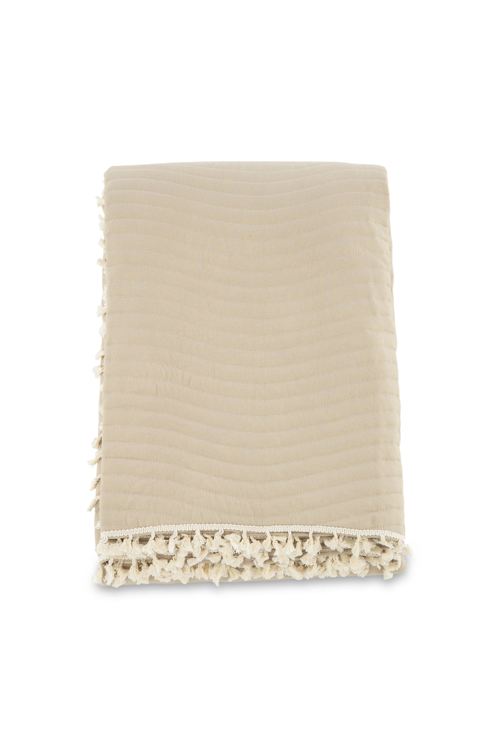 15999-502_1 Lias Bettüberwurf Bettwäsche Beige,Off-White 180 x 260 Polyester