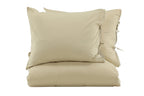 16008-602_2 Jenna Bettwäsche Set Bettwäsche Sand 220 x 240 Baumwolle