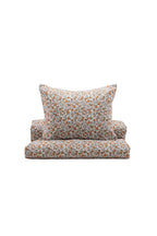 16020-503_1_os Vicky Bettset Bettwäsche Grün,Hellorange,Weiß,Braun 50 x 60 + 150 x 200 Polyester