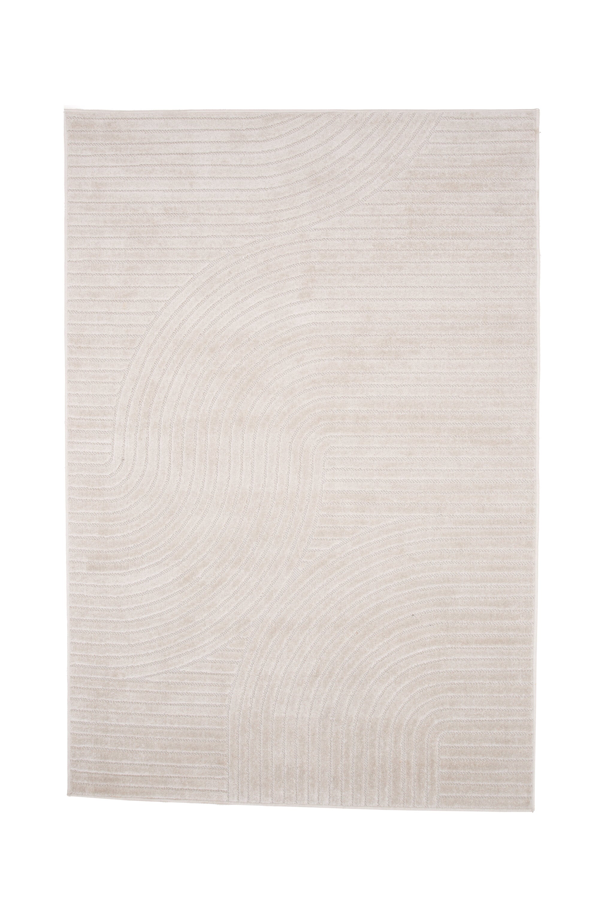 16022-101_1_os Vince Teppich Wohnzimmerteppiche Weiß 340 x 240 Polypropylen