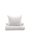 16022-504_1_os Eva Bett Set Bettwäsche Grün,Weiß 50 x 60 + 150 x 200 Polyester