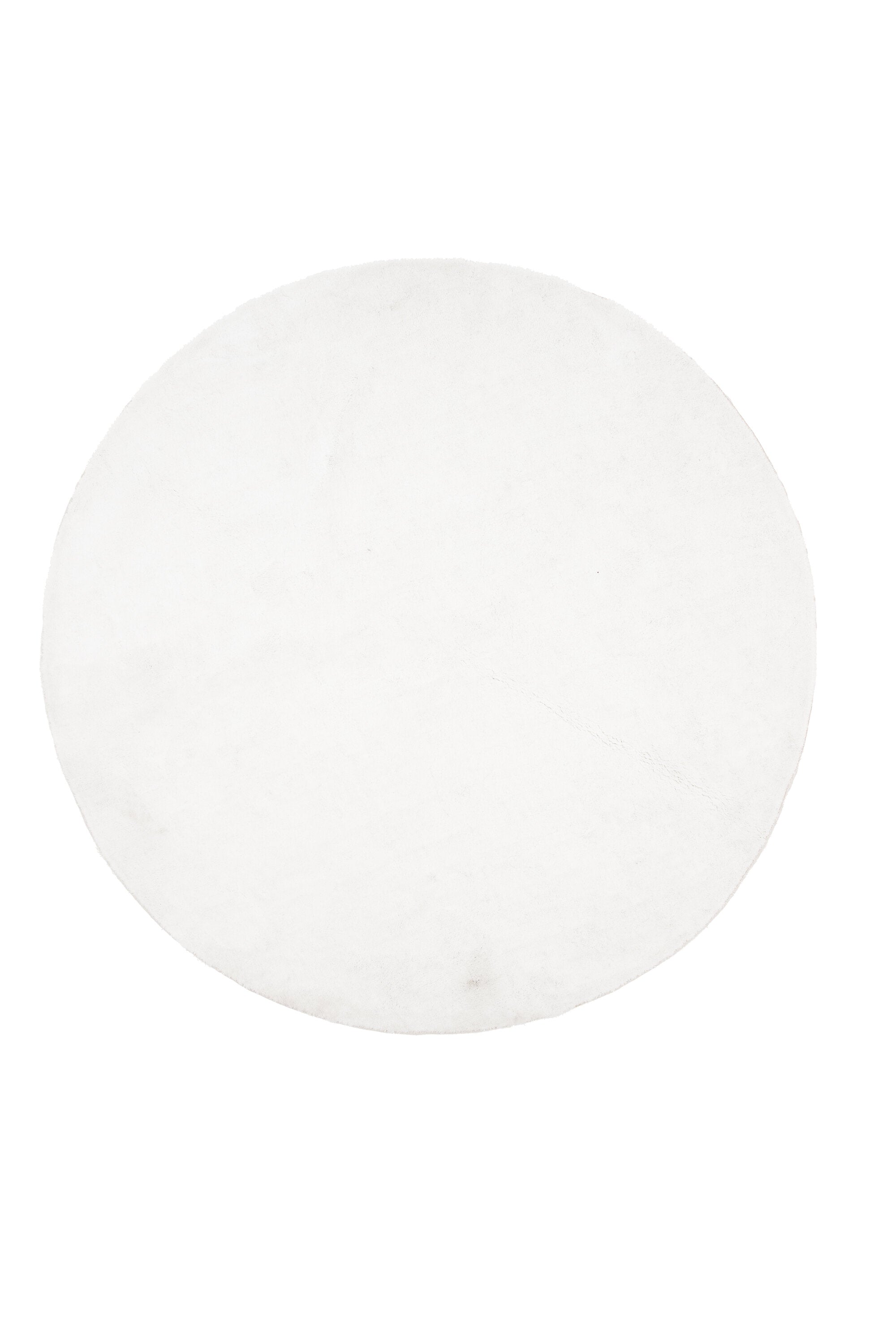 16045-101_1_os Undra Teppich Wohnzimmerteppiche Weiß ⌀200 Baumwolle,Polyester