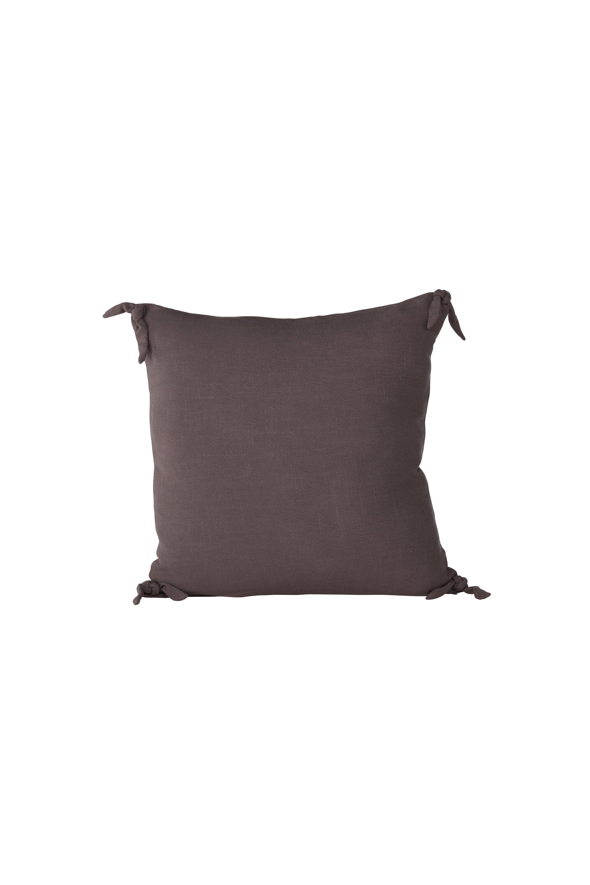 16067-505_1_os Nora Kissenbezug Kissenbezug Dunkelgrau 60 x 60 Viskose