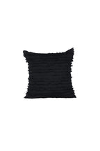 16073-500_1_os Edith Kissenbezug Kissenbezug Schwarz 60 x 60 Baumwolle