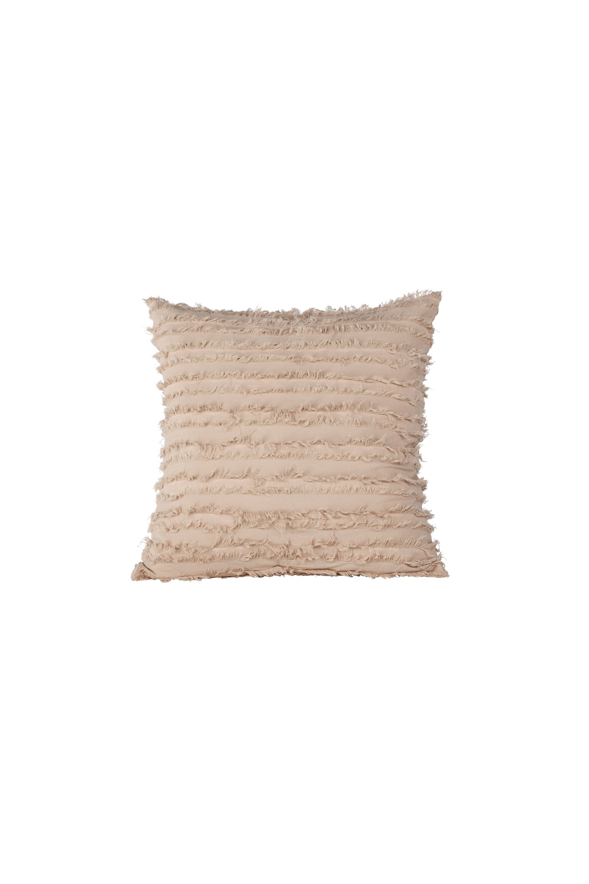 16074-502_1_os Edith Kissenbezug Kissenbezug Beige 60 x 60 Baumwolle