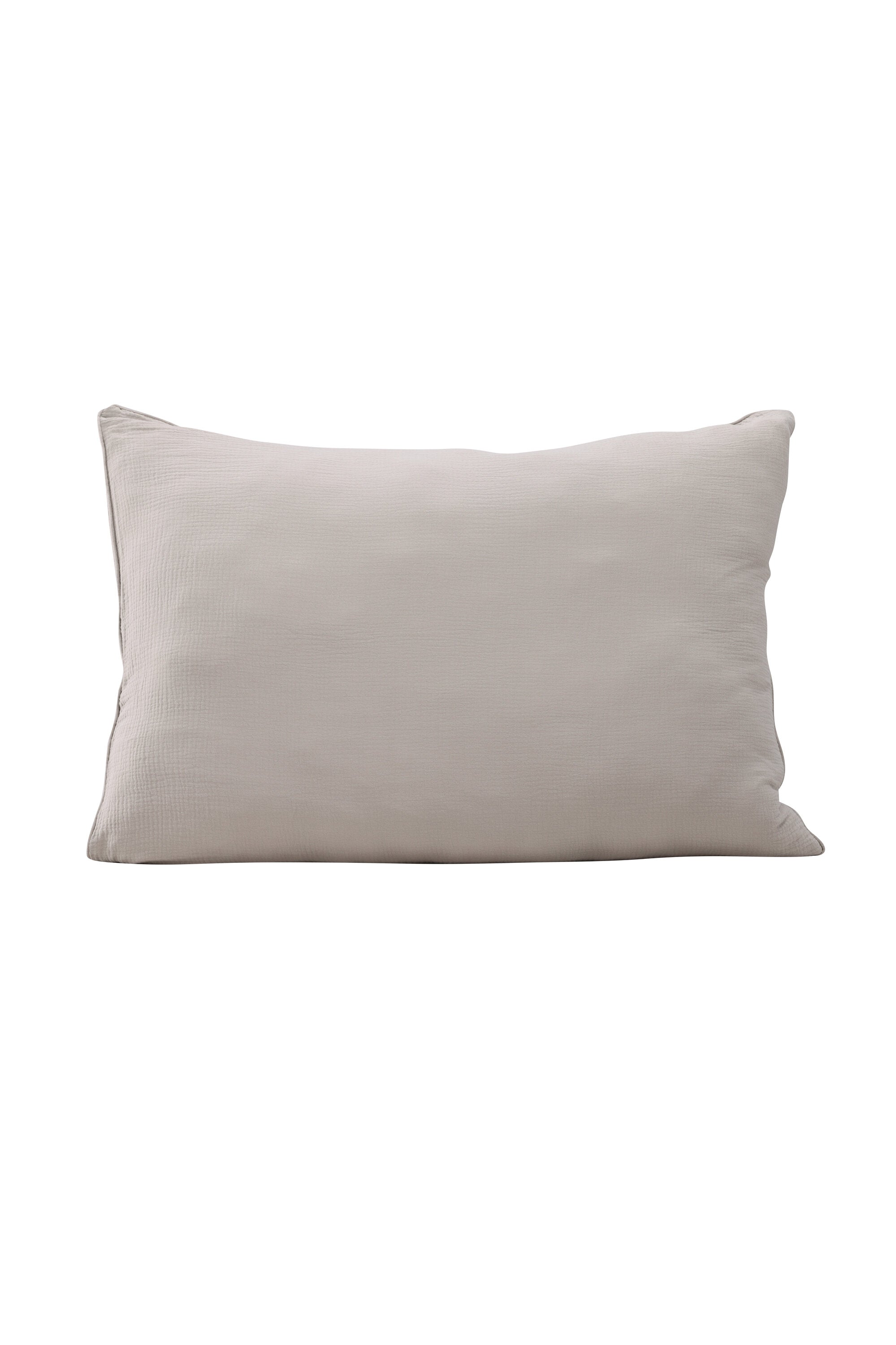 16078-505_1_os Tyra Kissenbezug Bettwäsche Grau 70 x 100 Baumwolle