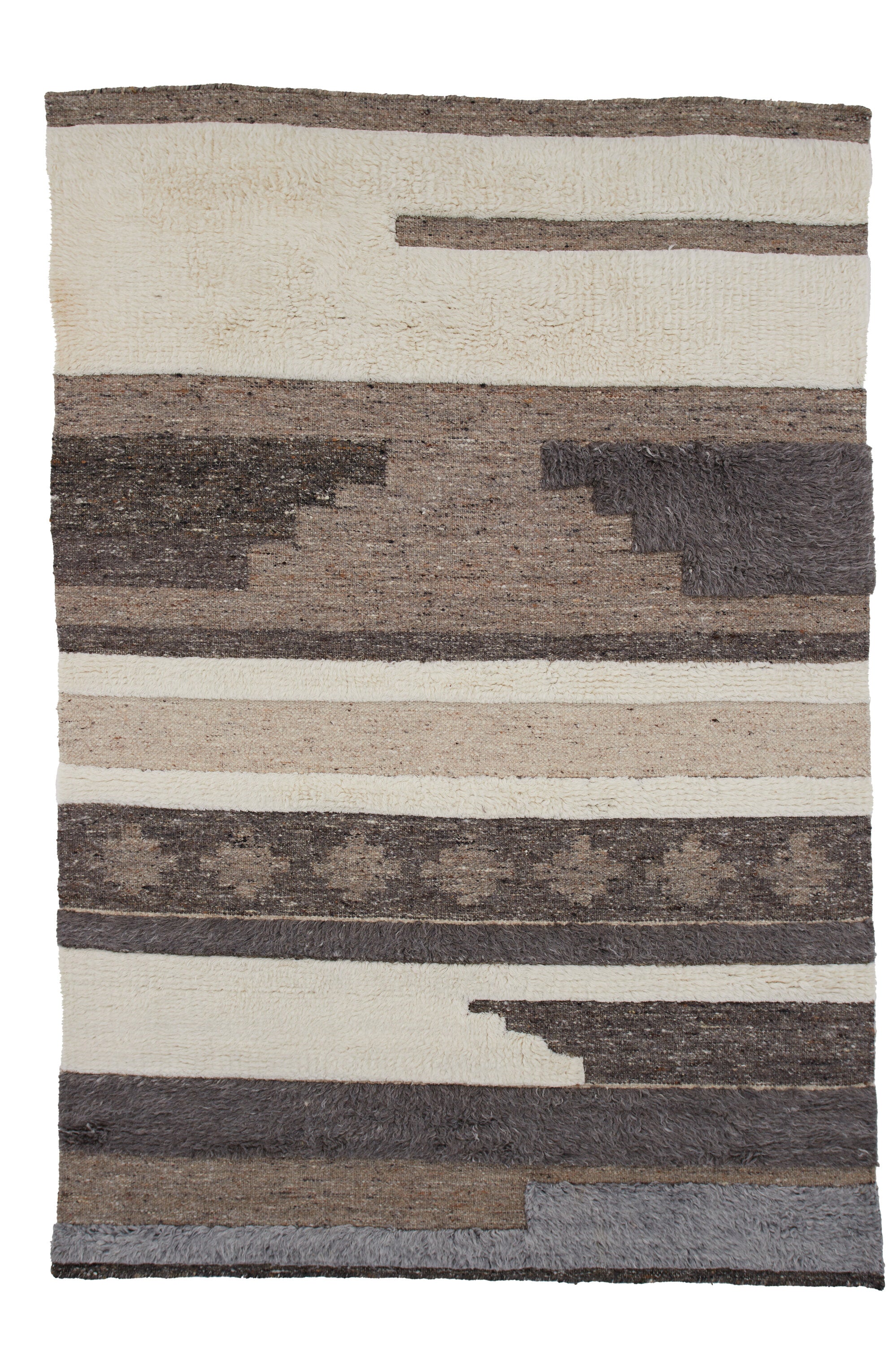 16086-104_1_os Vincent Teppich Wohnzimmerteppiche Bunt 300 x 200 Wolle