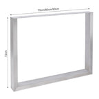 2x Tischbeine Velden 80 cm