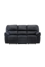 16610-100_1_os Saranda Liegesofa Relaxsofa Schwarz 99 x 103 x 228 Mikrofaser,Plastik,Schaum