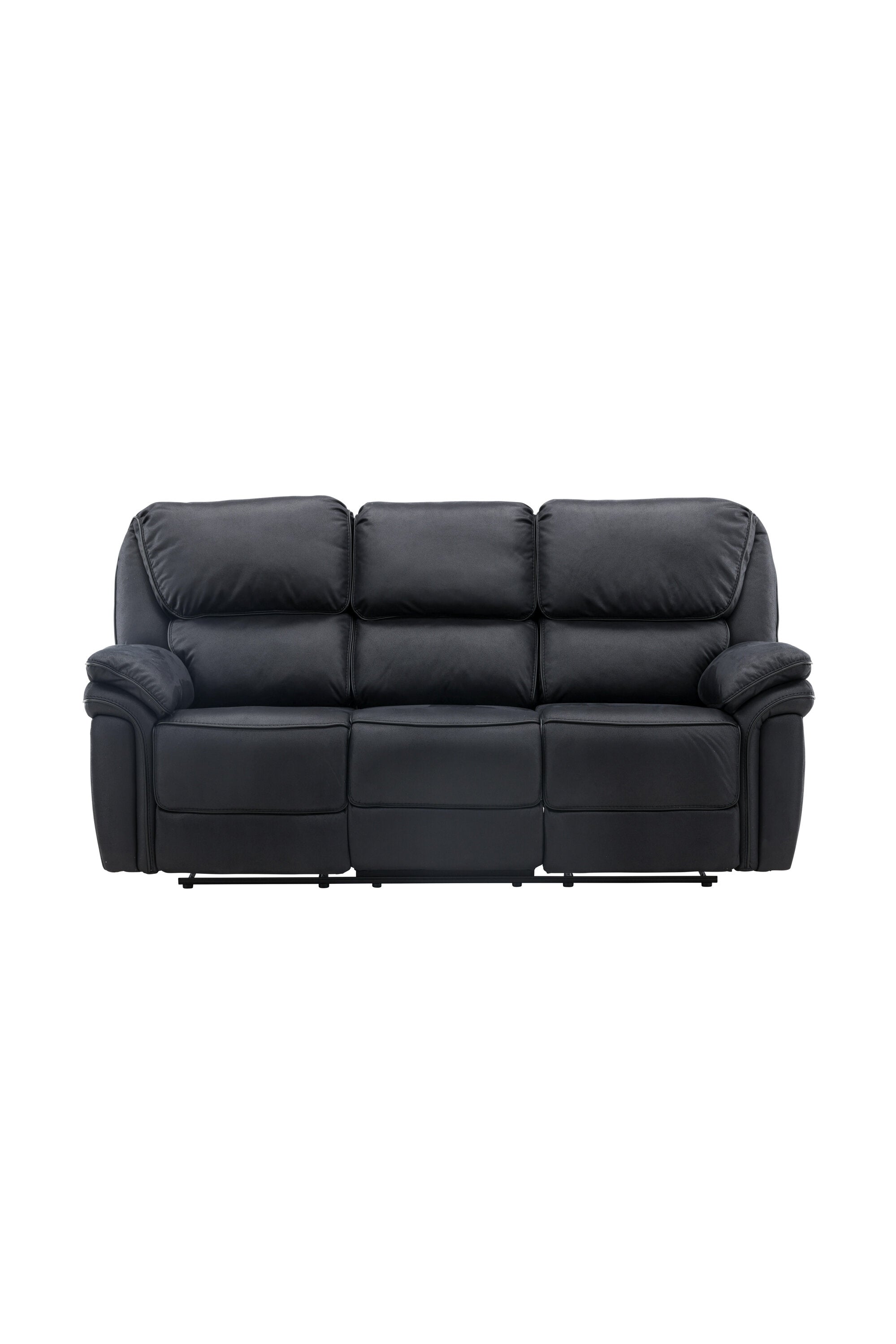 16610-100_1_os Saranda Liegesofa Relaxsofa Schwarz 99 x 103 x 228 Mikrofaser,Plastik,Schaum