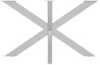 Tischbeine Duncan L120xB68xH71 cm