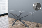 Tischbeine Jimmy 160x80x72