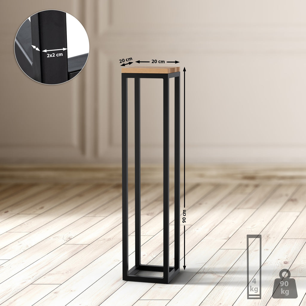 Beistelltisch Manteo 20x20x90 cm