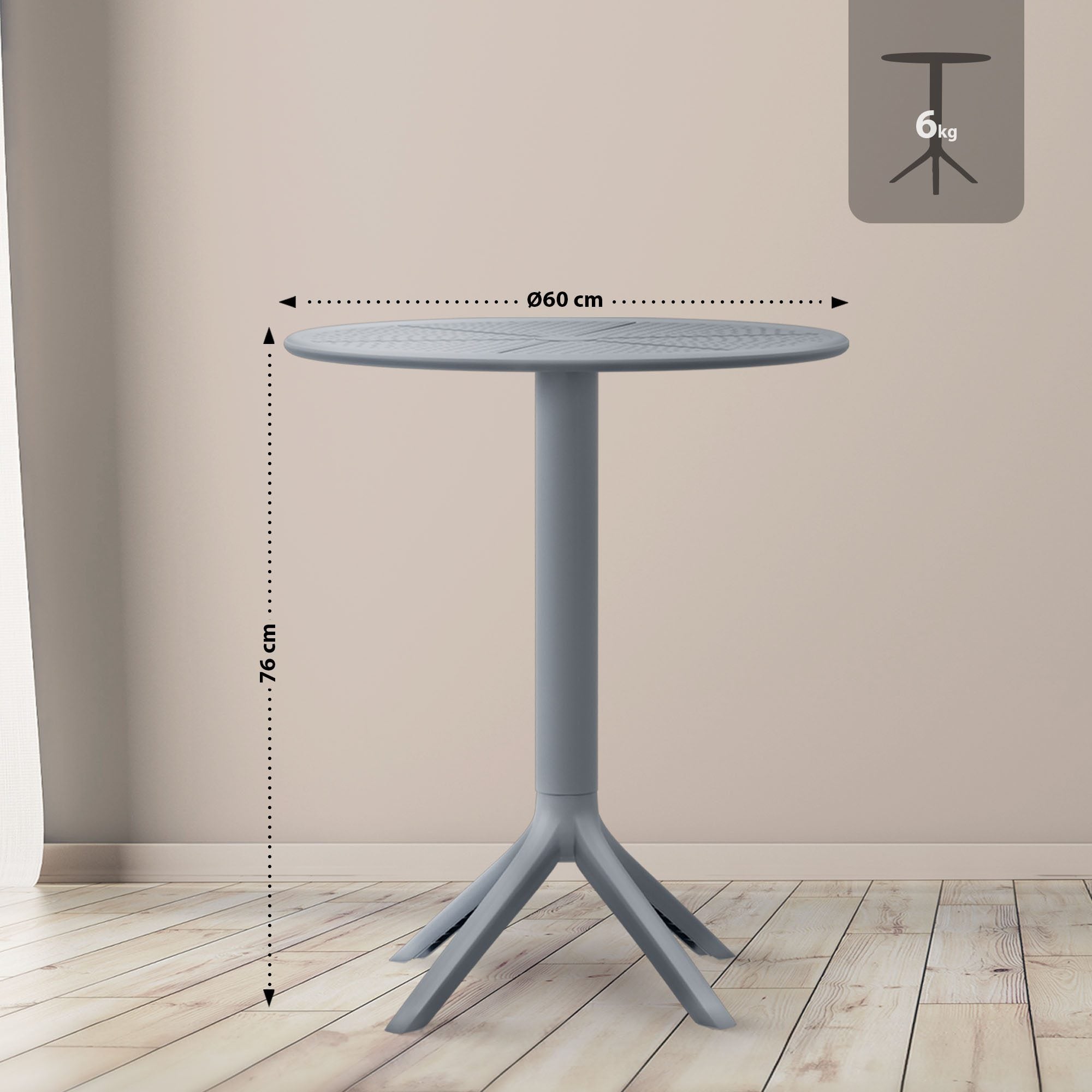 Tisch Lacota rund 60 cm