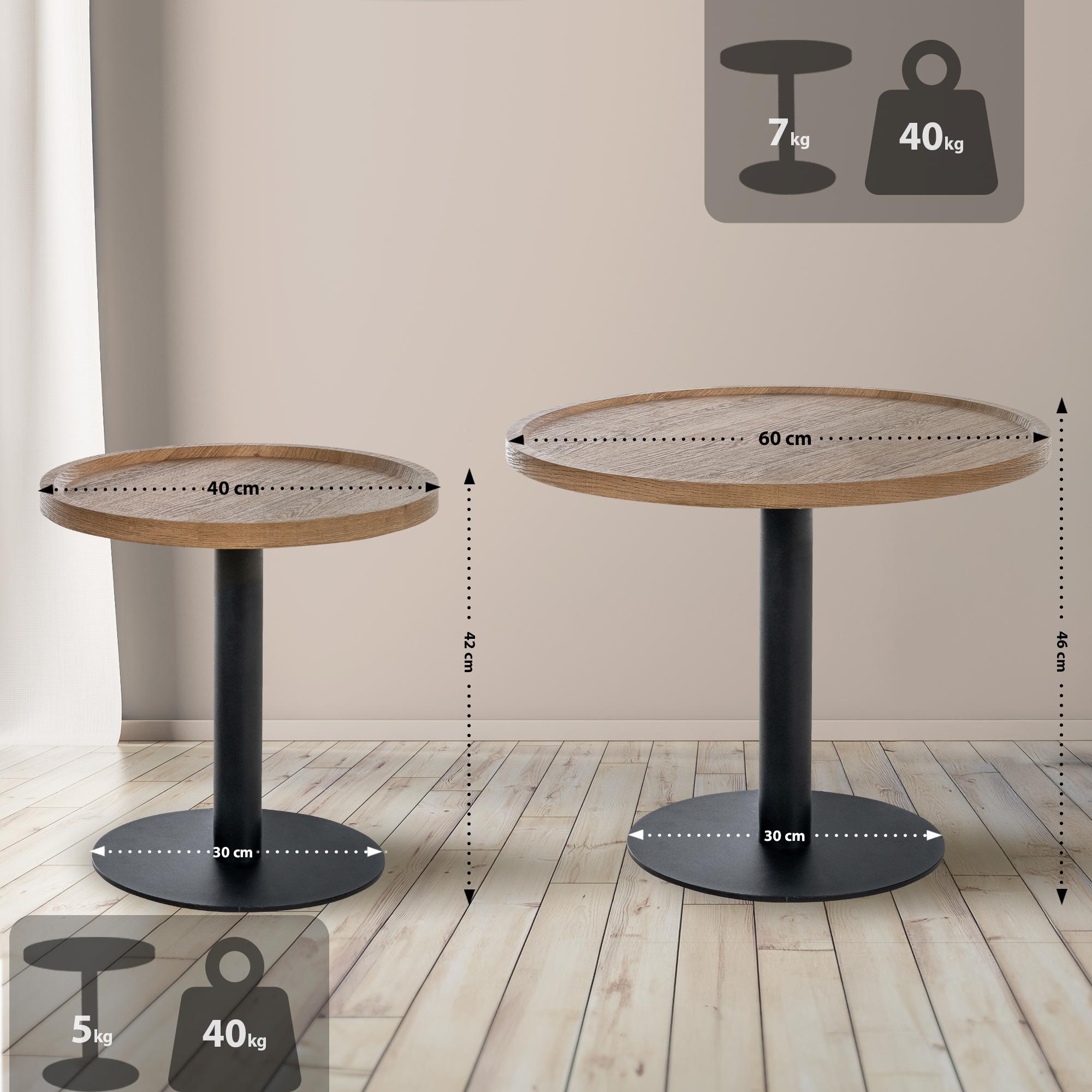 Beistelltisch-Set Aspen