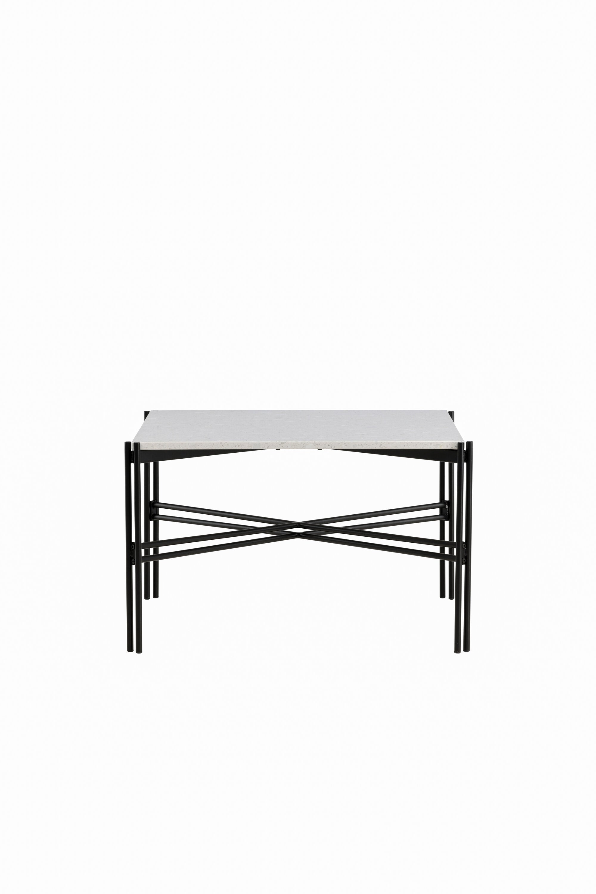 18037-680_10_os Razzia Sofa Table Couchtisch Schwarz,Weiß 75 x 75 Stahl,Terrazzo