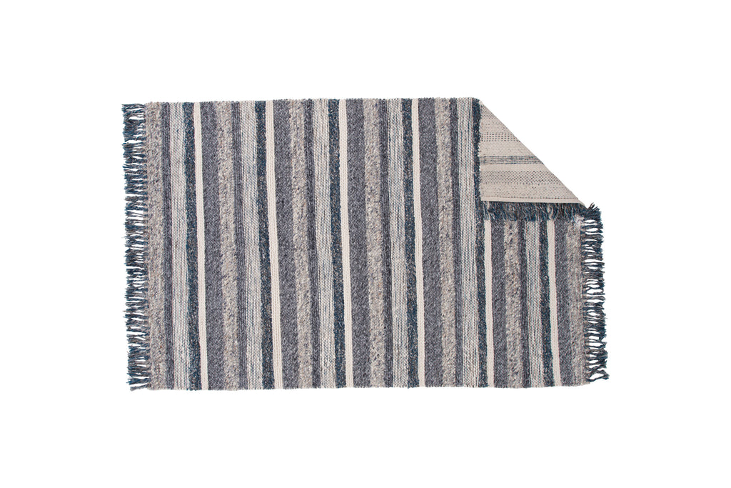 18040-337__5 Agra Teppich Wohnzimmerteppiche Blau,Grau 300 x 200 Wolle