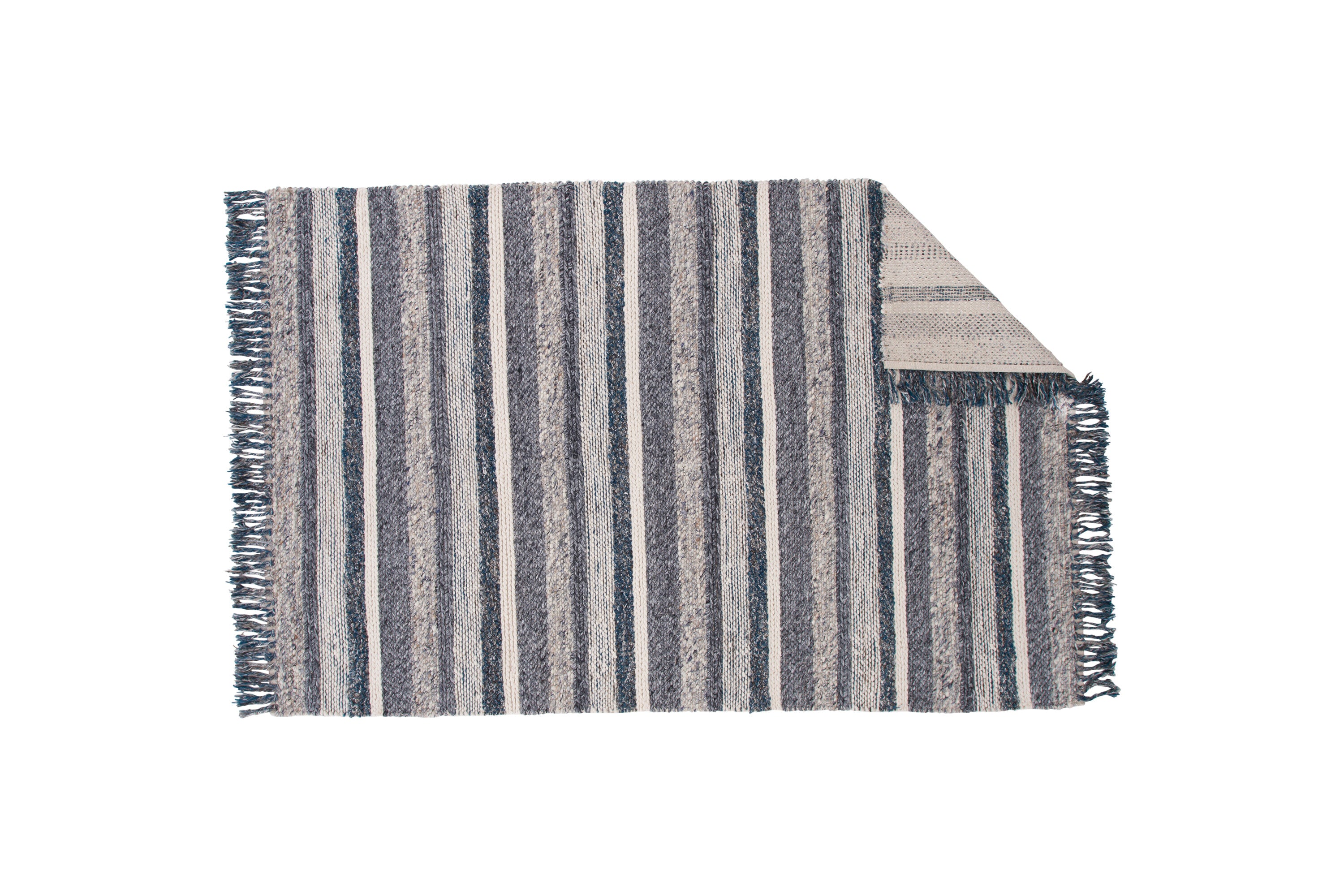 18040-337__5 Agra Teppich Wohnzimmerteppiche Blau,Grau 300 x 200 Wolle