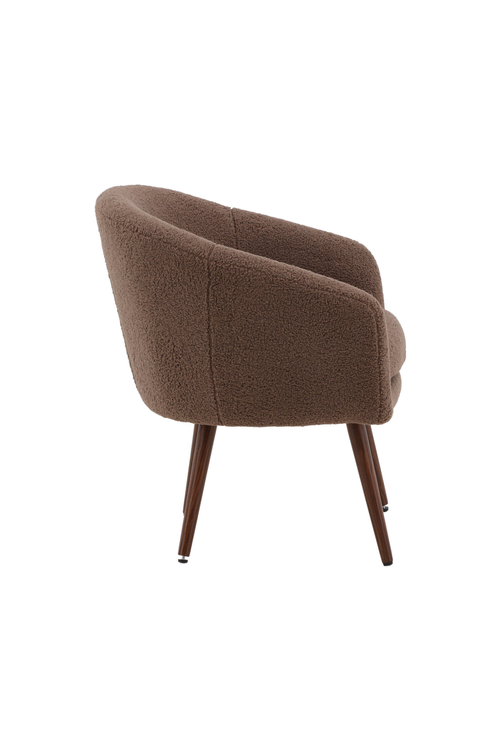 18048-090_10_os Wanda Sessel Sessel Braun 63 x 75 x 68 Schaum,Polyester Teddy,Stahl