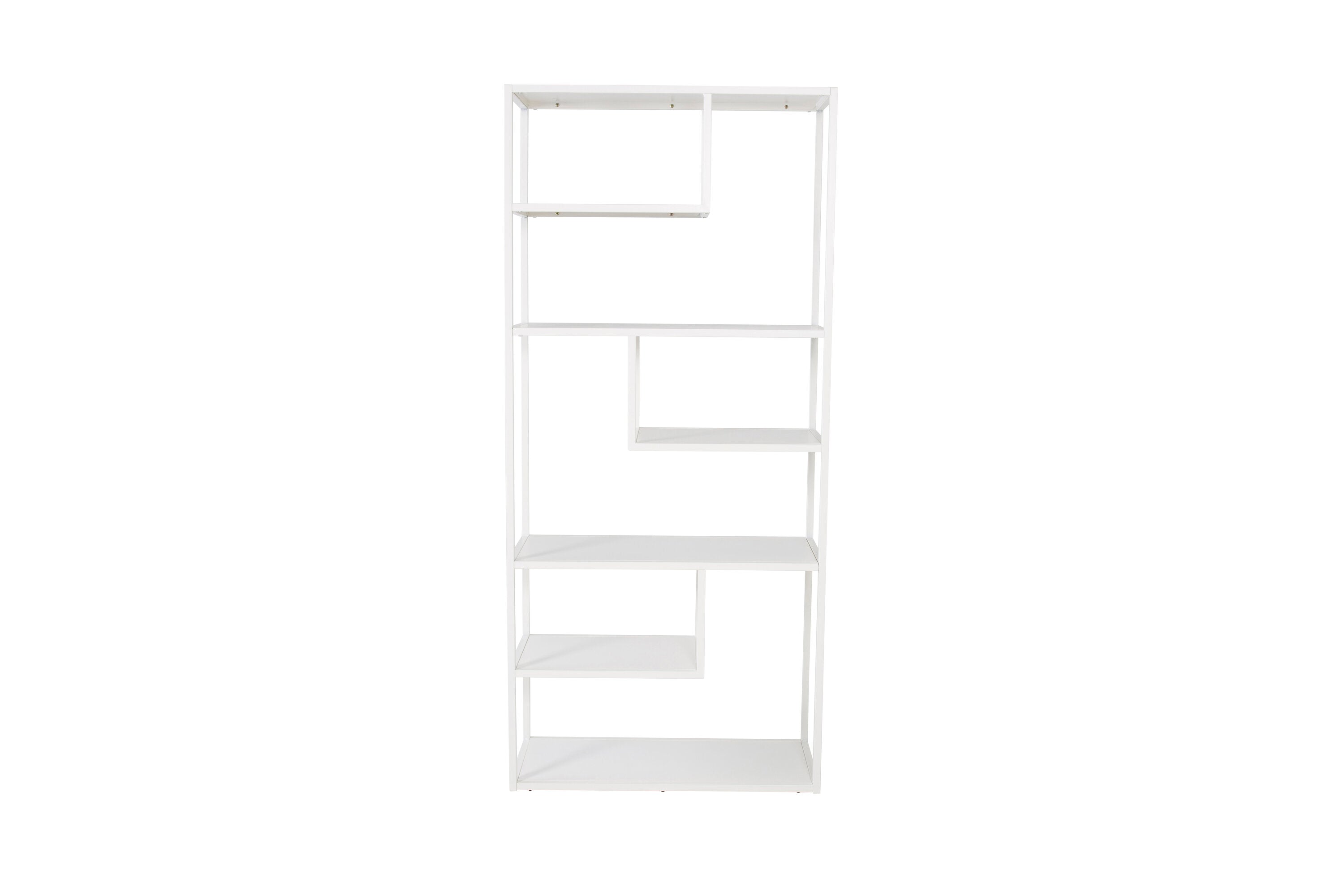 18076-201_1__1 Staal Shelf Regal Weiß 35 x 188 x 85 Stahl