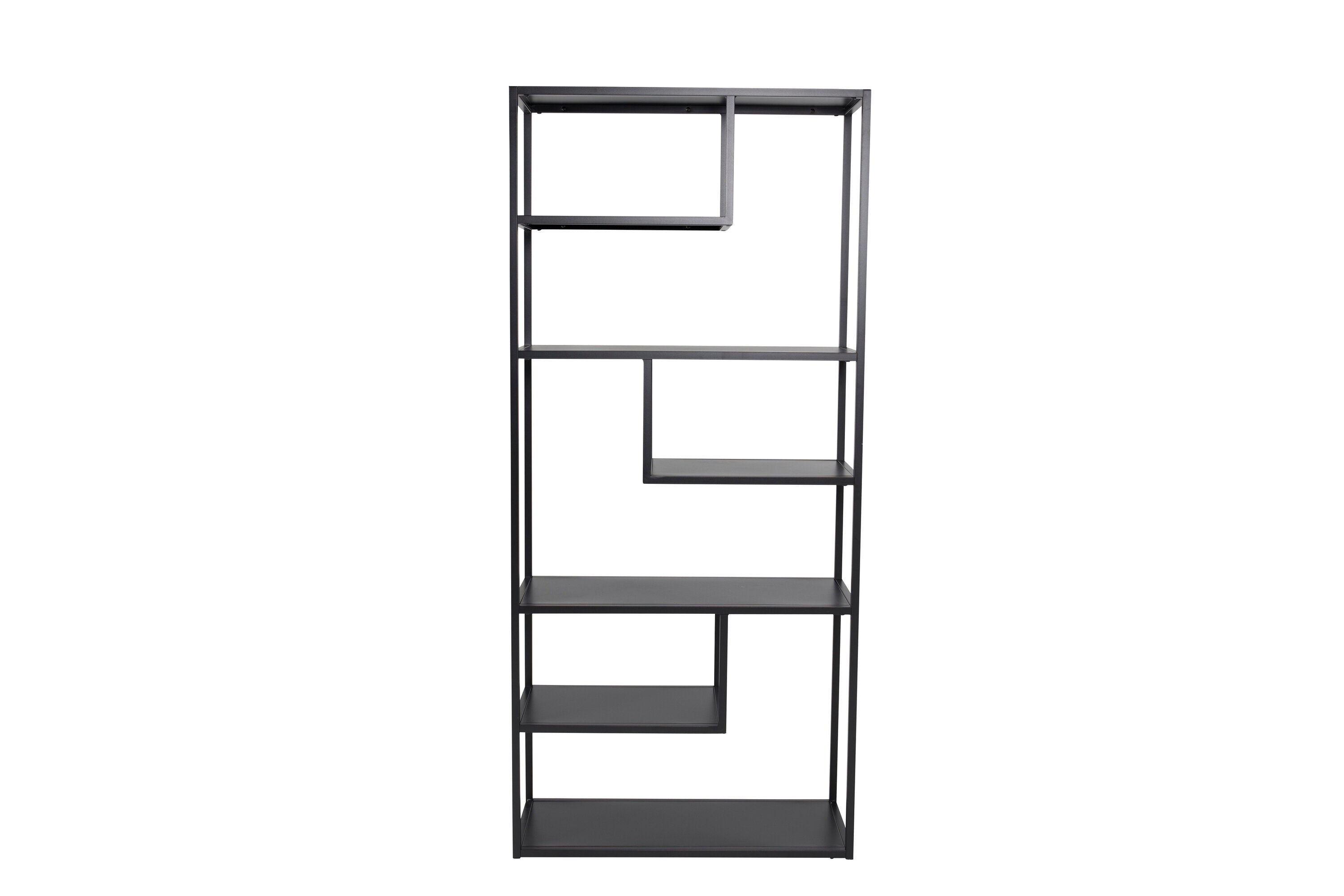 18076-208_1__1 Staal Shelf Regal Schwarz 35 x 188 x 85 Stahl