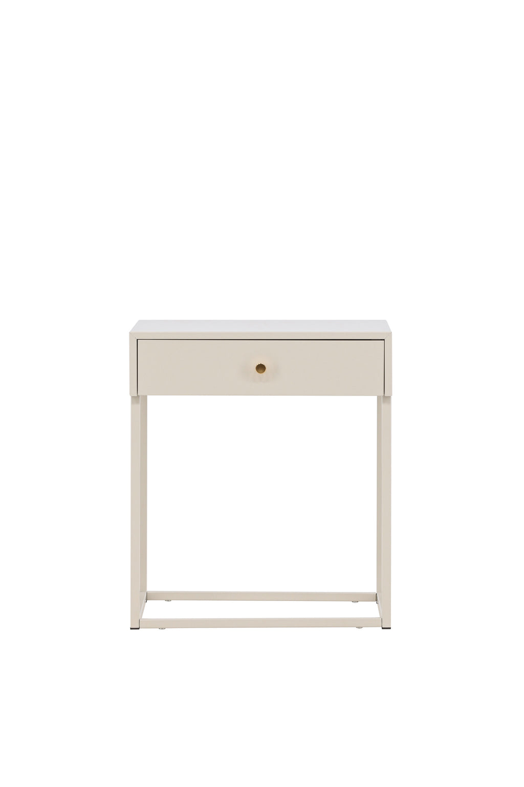 18088-102_1_os Bakal Beistelltisch Nachttisch Beige 43 x 41 Stahl