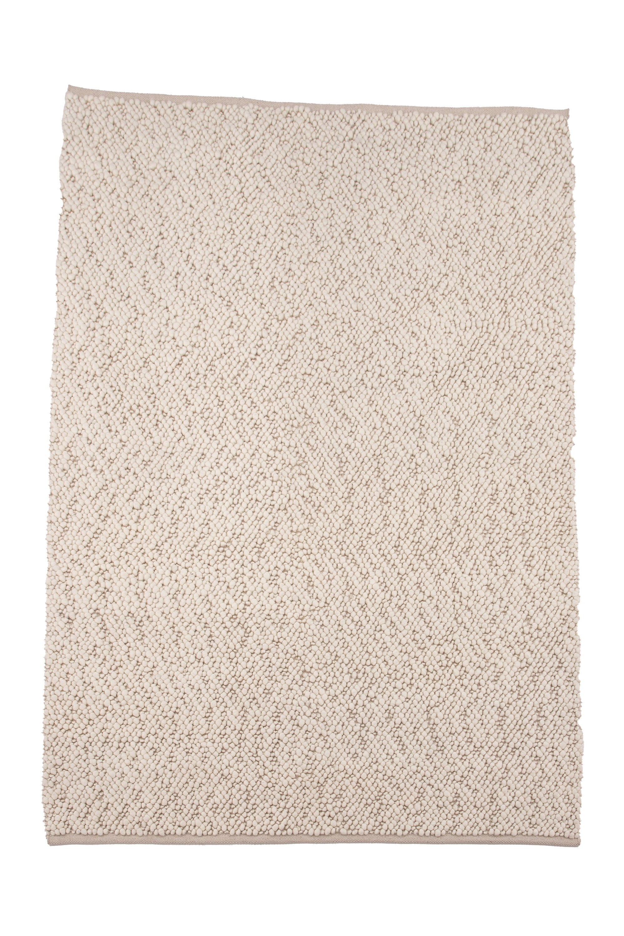 18137-330_1_os Jajru Teppich Wohnzimmerteppiche Weiß 300 x 200 Baumwolle,Wolle