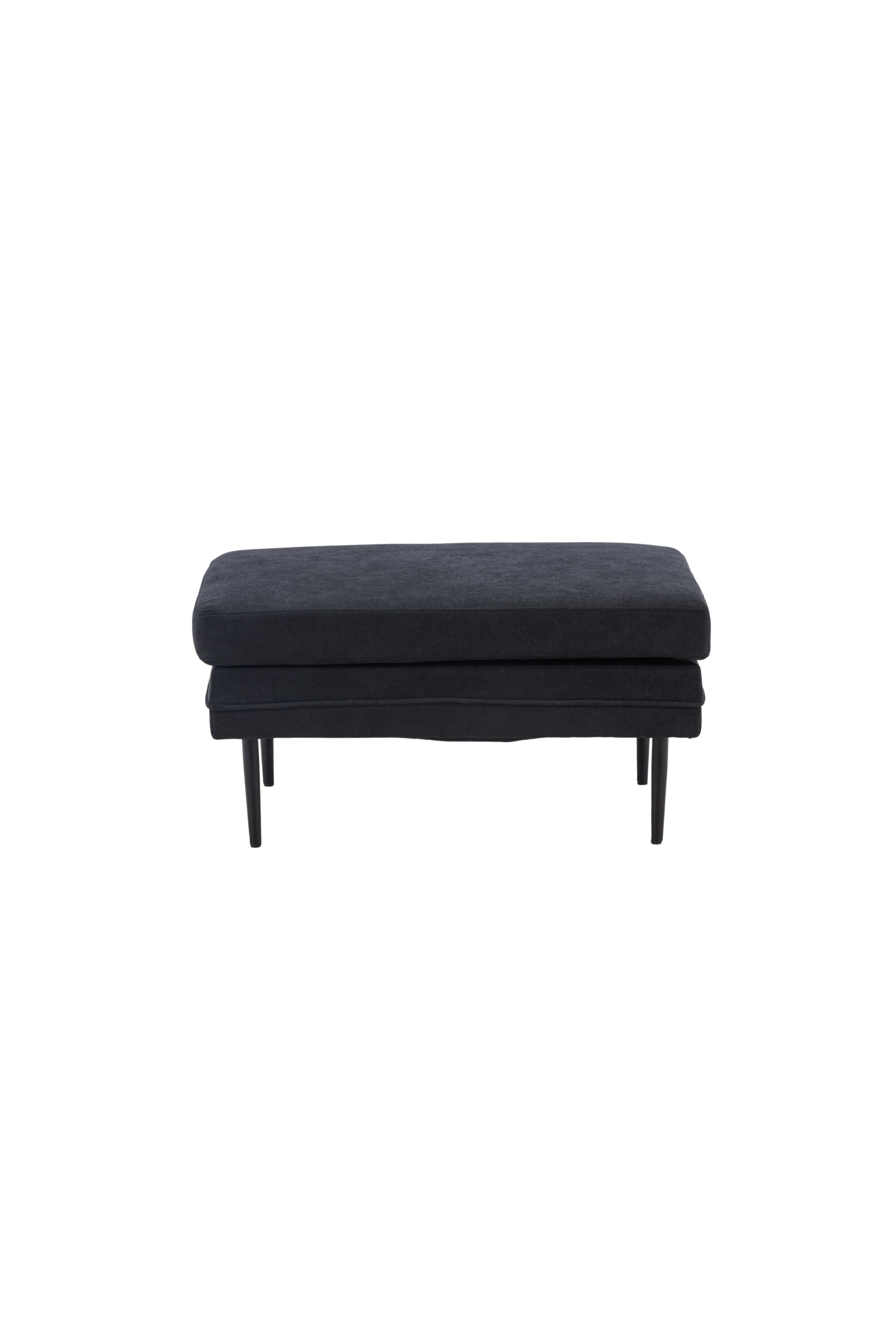 18550-100_1_os Boom Ottoman Ottomane Schwarz 70 x 49 x 90 Schaumstoff,Polyester Leinen,Stahl