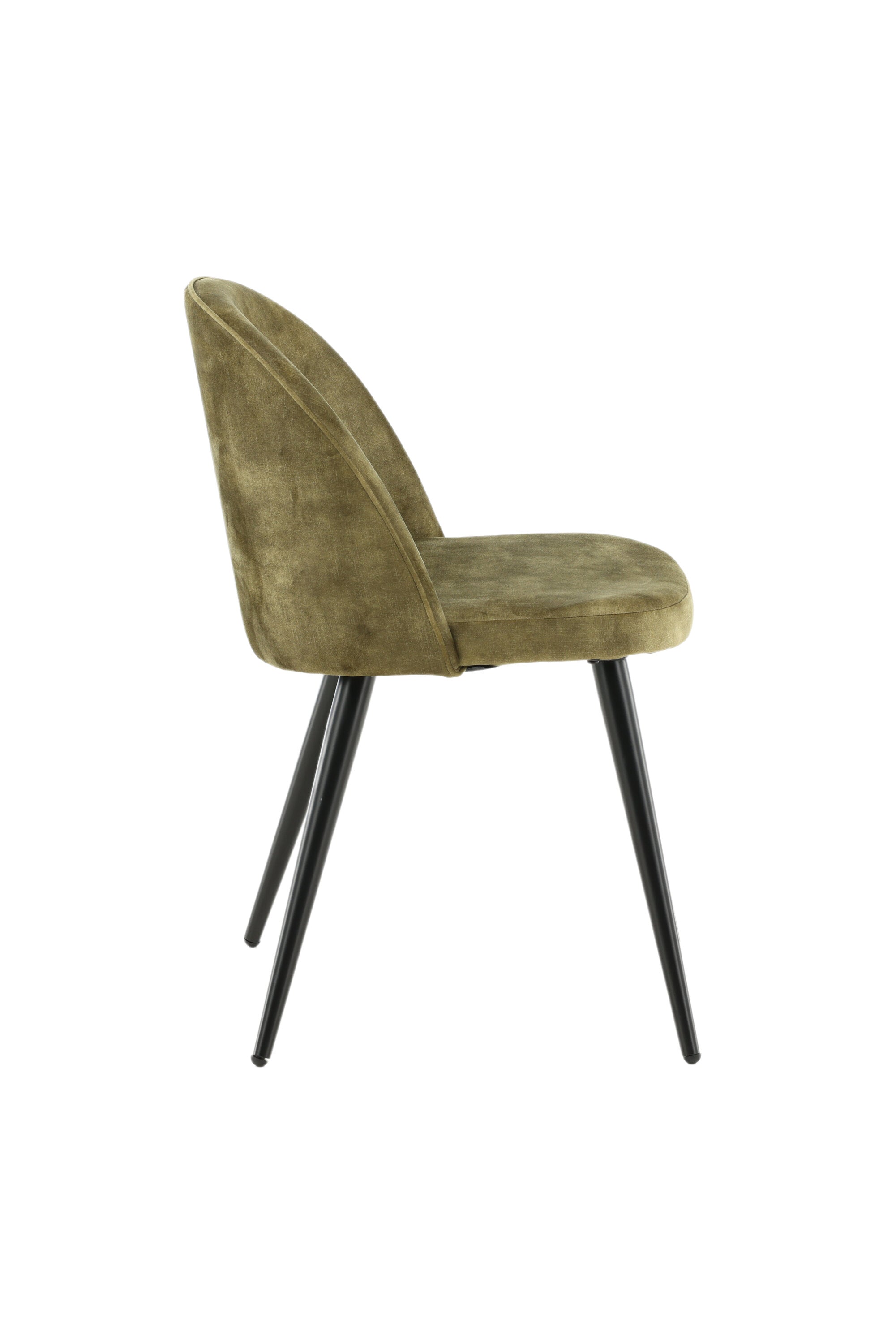 19924-844_10_os Samt Esszimmerstuhl Esszimmerstuhl Schwarz,Grün 55 x 77 x 50 Bentwood,Fasern,Schaum,Polyester Samt,Stahl