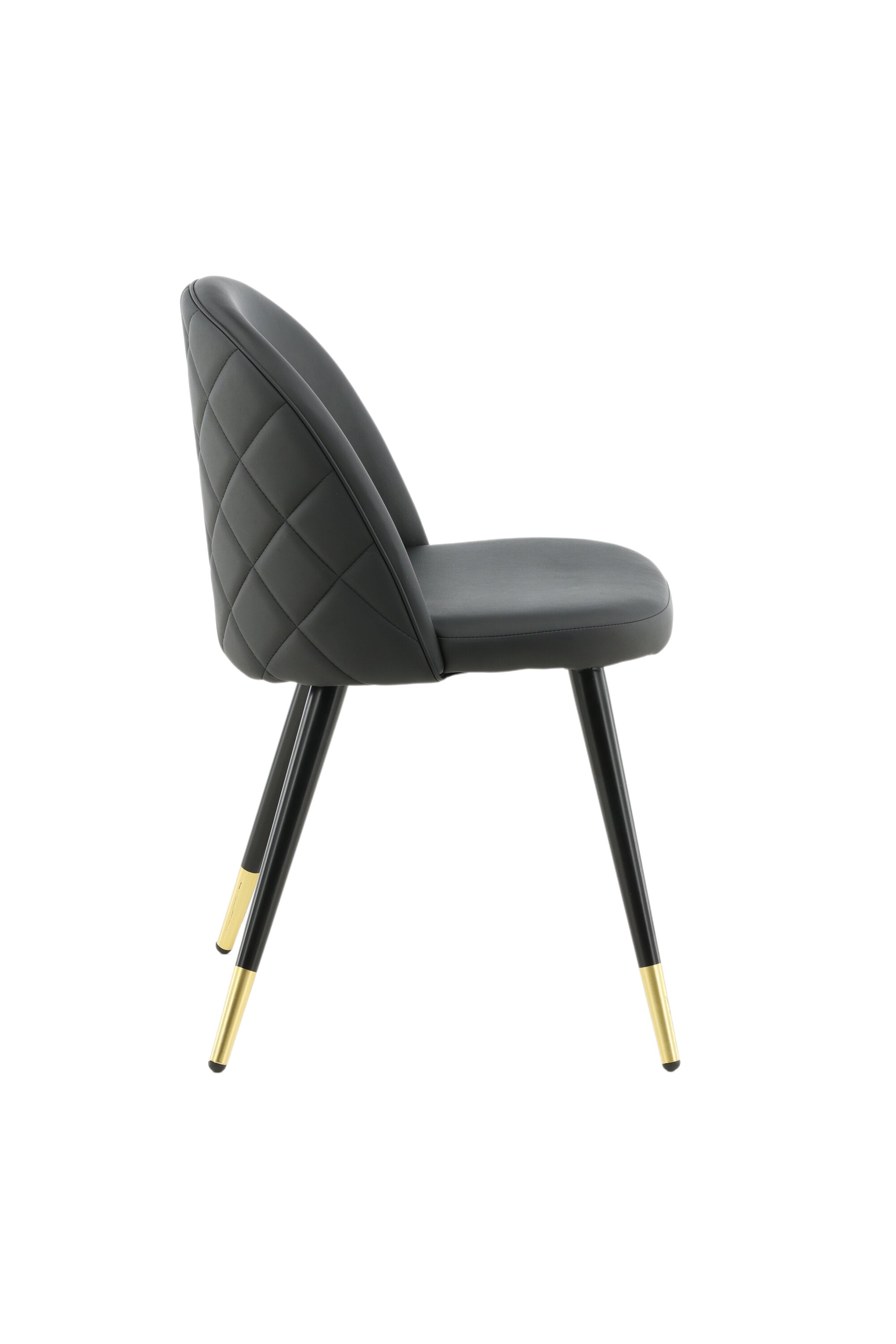 19925-458_10_os Samt Esszimmerstuhl Esszimmerstuhl Schwarz,Gold 57 x 77 x 50 Biegehölzer,Faser,Schaum,PU,Stahl