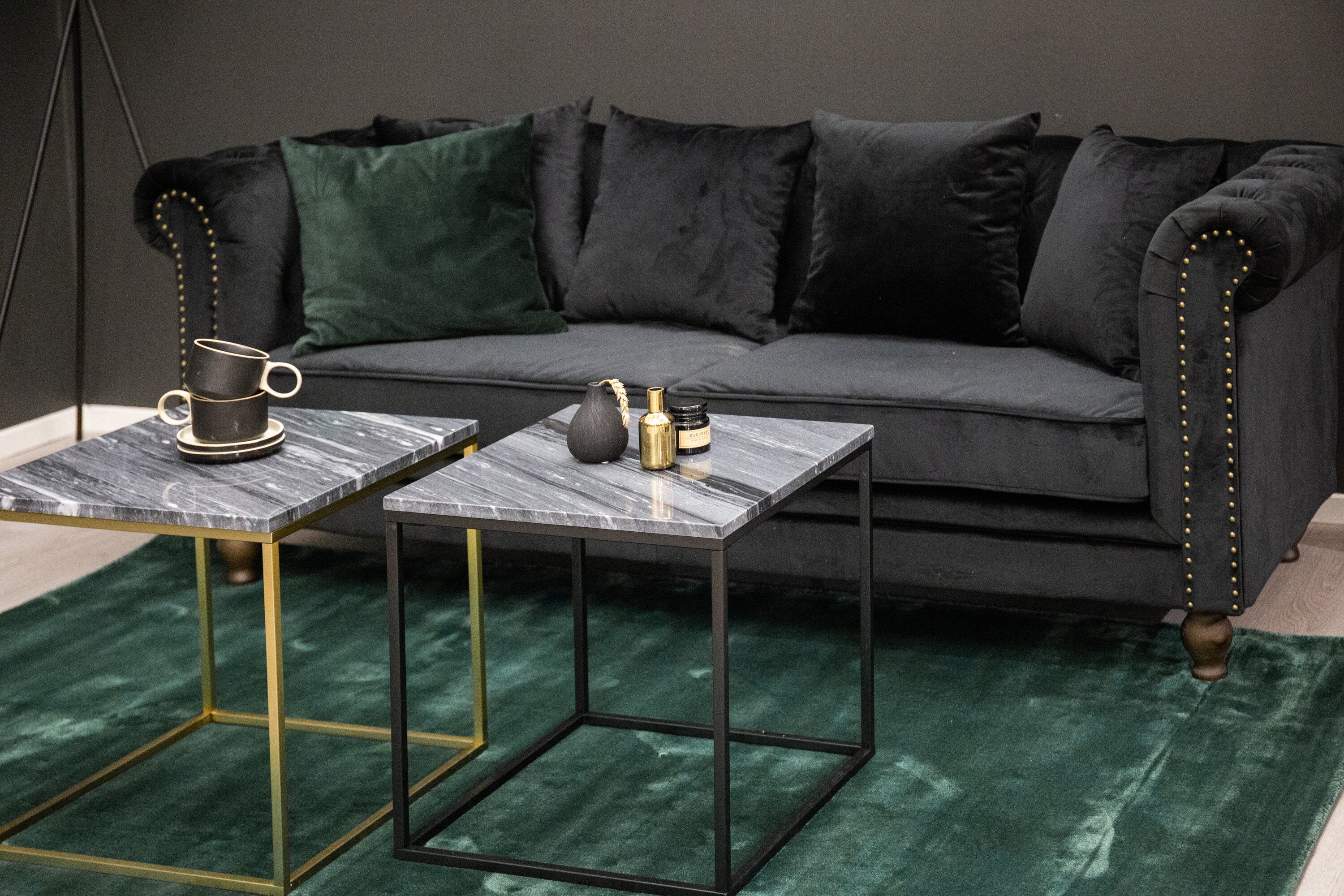 19936-888_1__23 Samt 3 Sitzer Sofa 3 Sitzer Sofa