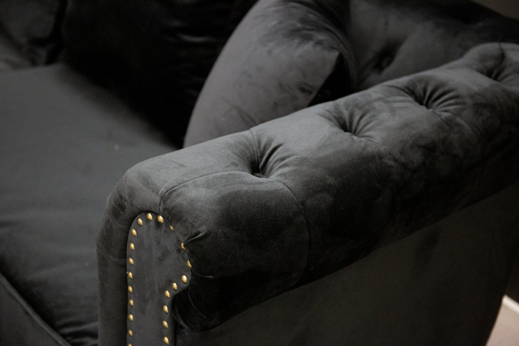 19936-888__6 Samt 3 Sitzer Sofa 3 Sitzer Sofa