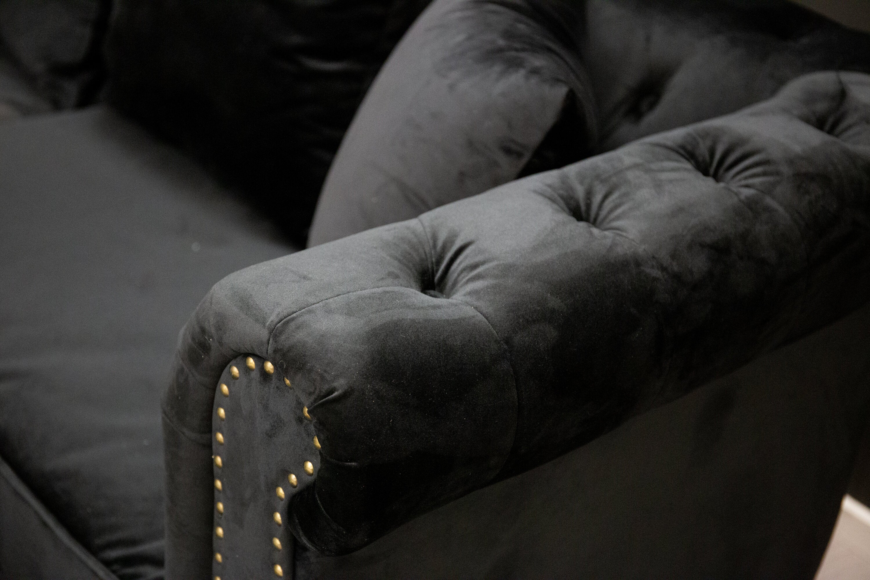 19936-888__6 Samt 3 Sitzer Sofa 3 Sitzer Sofa