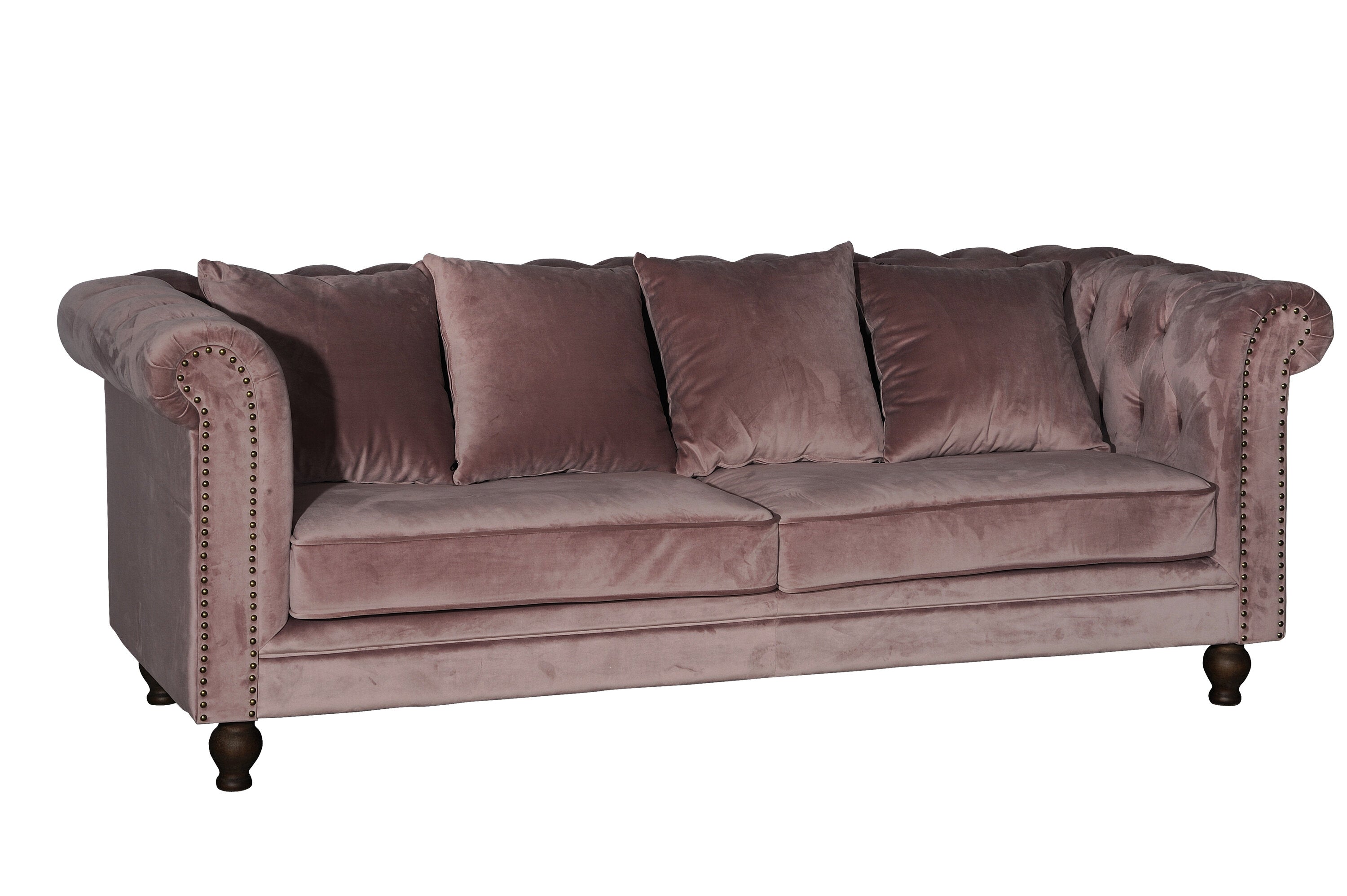 19936-989_2 Samt 3 Sitzer Sofa 3 Sitzer Sofa
