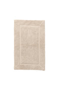 19956-102_1_os William Teppich Badematte Beige 90 x 60 Baumwolle