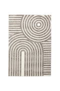 19979-108_1_os Nikita Teppich Wohnzimmerteppiche Dunkelbraun 290 x 200 Polyester,Poly-Baumwolle