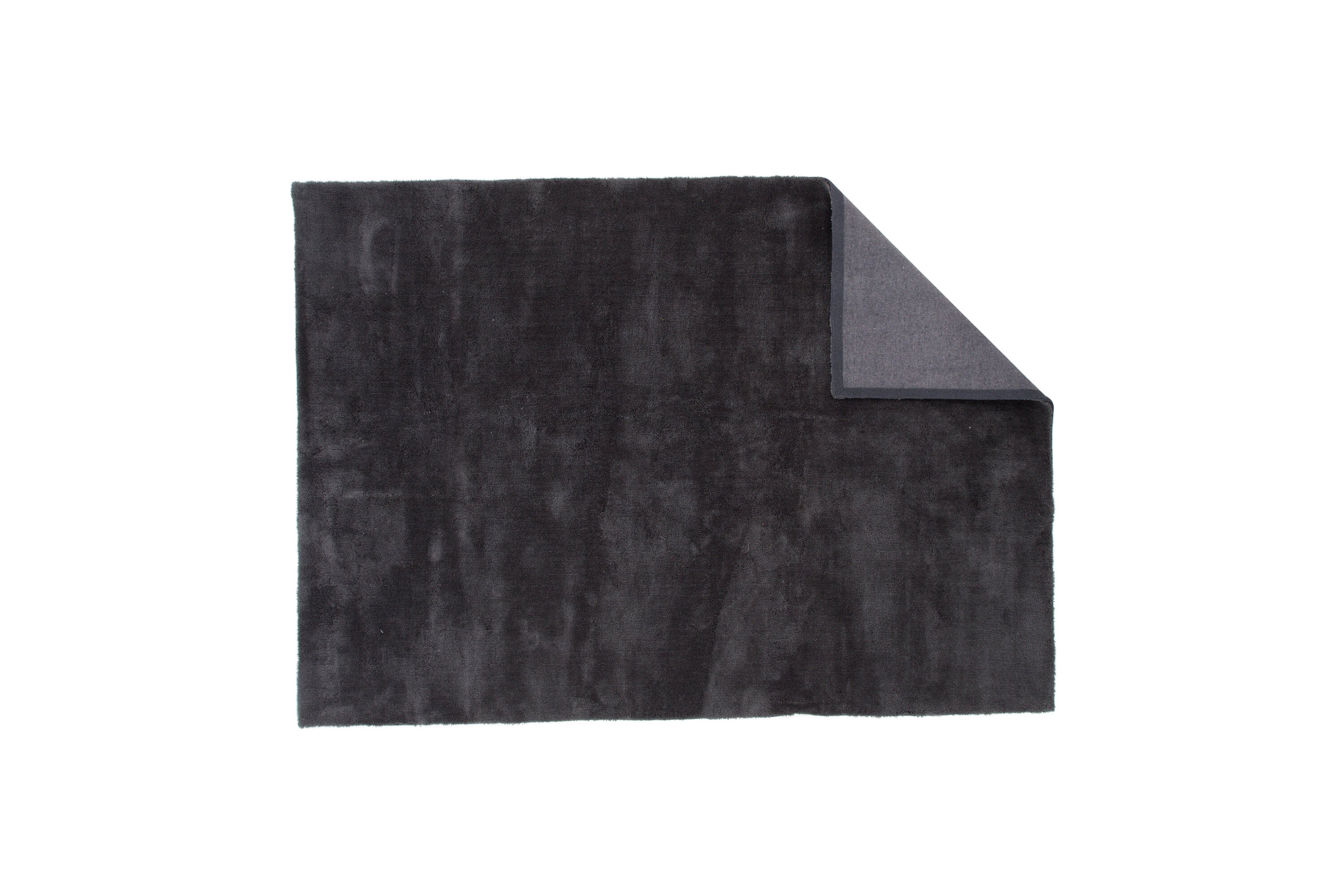 19987-335__02 Undra Teppich Wohnzimmerteppiche Dunkelgrau 350 x 250 Baumwolle,Polyester