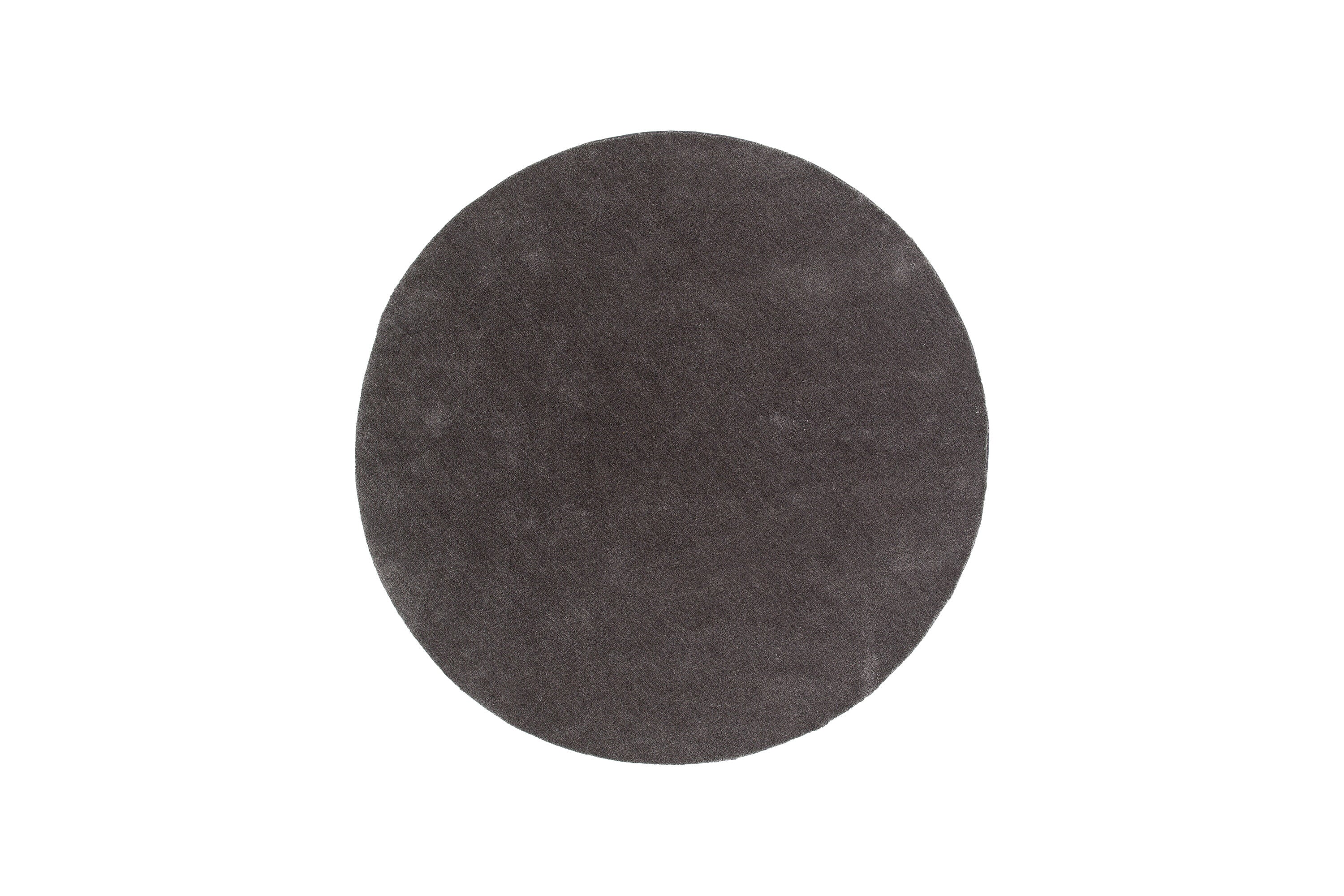 19988-335_01 Undra Teppich Wohnzimmerteppiche Dunkelgrau ⌀200 Baumwolle,Polyester