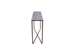 19990-668__2 Palace Side Table Beistelltisch Schwarz,Dunkelgrau 110 x 30 MDF,Papierlaminat,Stahl