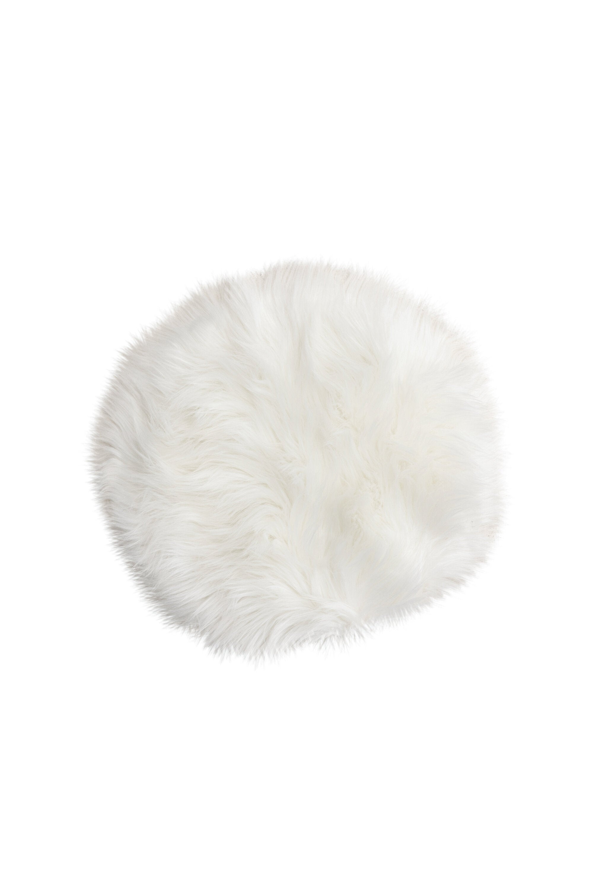 19992-101_1_os Katy Kissen Polsterstuhl Weiß ⌀34 Acryl,Polyester