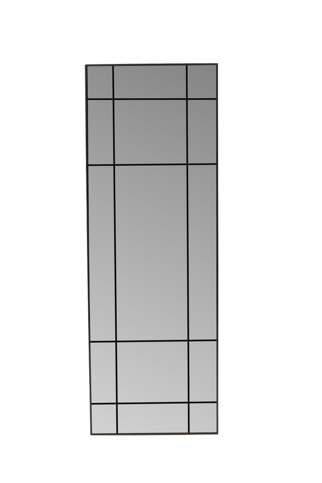 19999-030_1_os Lake Mirror Große Spiegel Schwarz,Klarglas 3 x 180 x 90 Aluminium
