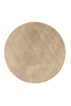 20009-102_1_os Teddy Teppich Wohnzimmerteppiche Beige ⌀200 Polyester