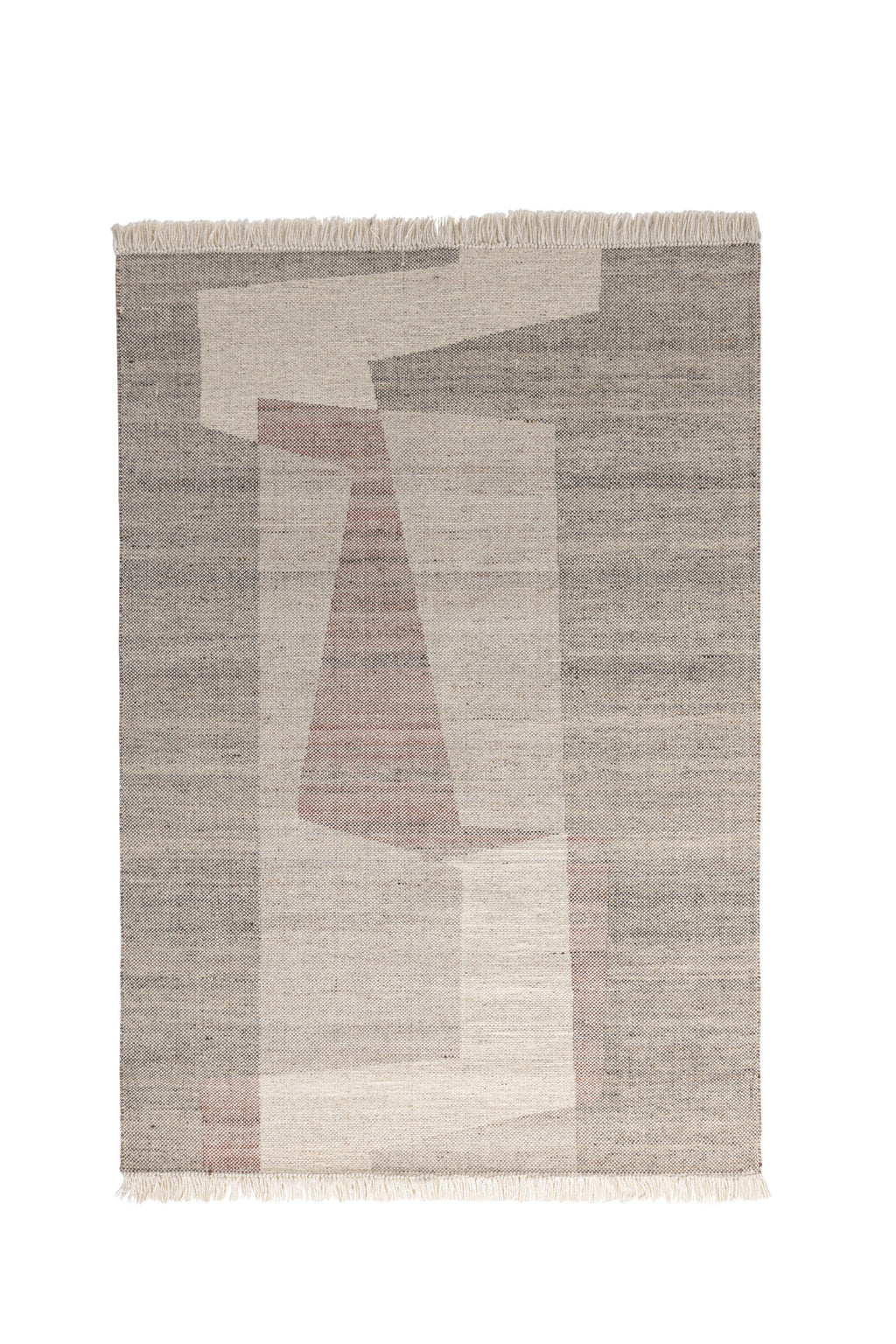 20019-102_1_os Rio Teppich Wohnzimmerteppiche Beige,Rot 230 x 160 Polyester,Wolle