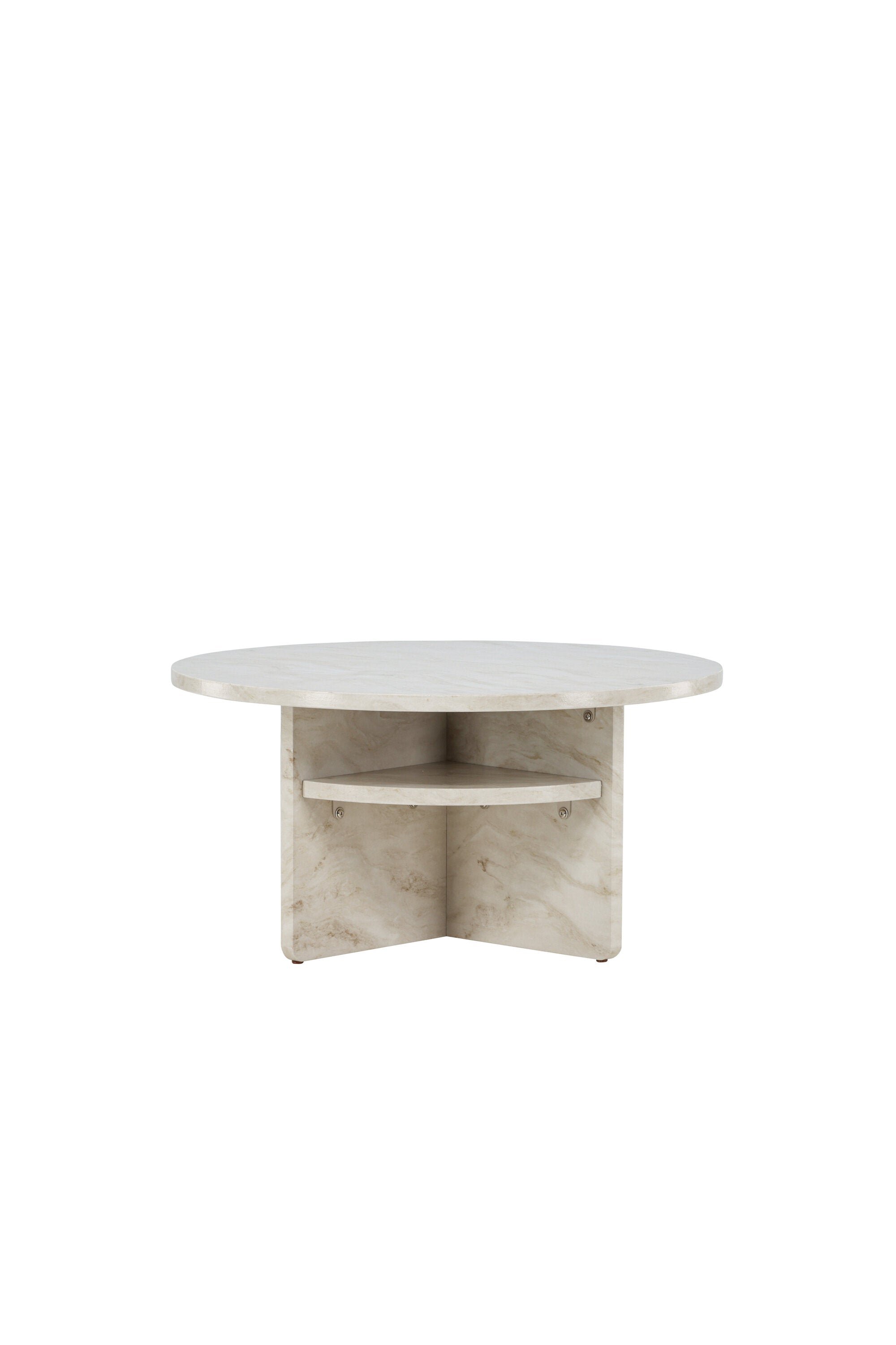 20092-121_1_os ålesund Beistelltisch Couchtisch Beige ⌀85 MDF