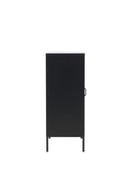 25360-208_10_os Piring Schrank Schrank Schwarz 40 x 101,5 x 80 Stahl