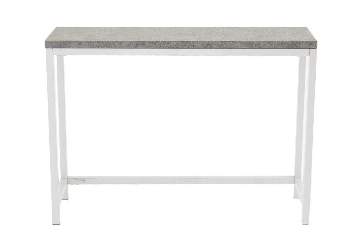 29918-660__2_w Rise Beistelltisch Beistelltisch Weiß 110 x 30 MDF,Papierlaminat,Stahl