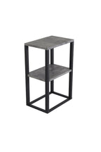 29919-668_2_os Rise Nachttisch Nachttisch Schwarz 45 x 30 MDF,Paper Laminate,Stahl