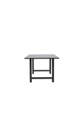 29923-488_10_os Count Tisch Rechteckiger Esstisch Schwarz 220 x 100 MDF,Stahl