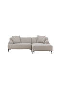 30008-106_1_os Viskan 3 Sitzer Sofa 3 Sitzer Sofa Schwarz,Hellgrau 92 x 77 x 242 | 158 Stoff,Schaum,Metall,Polyester